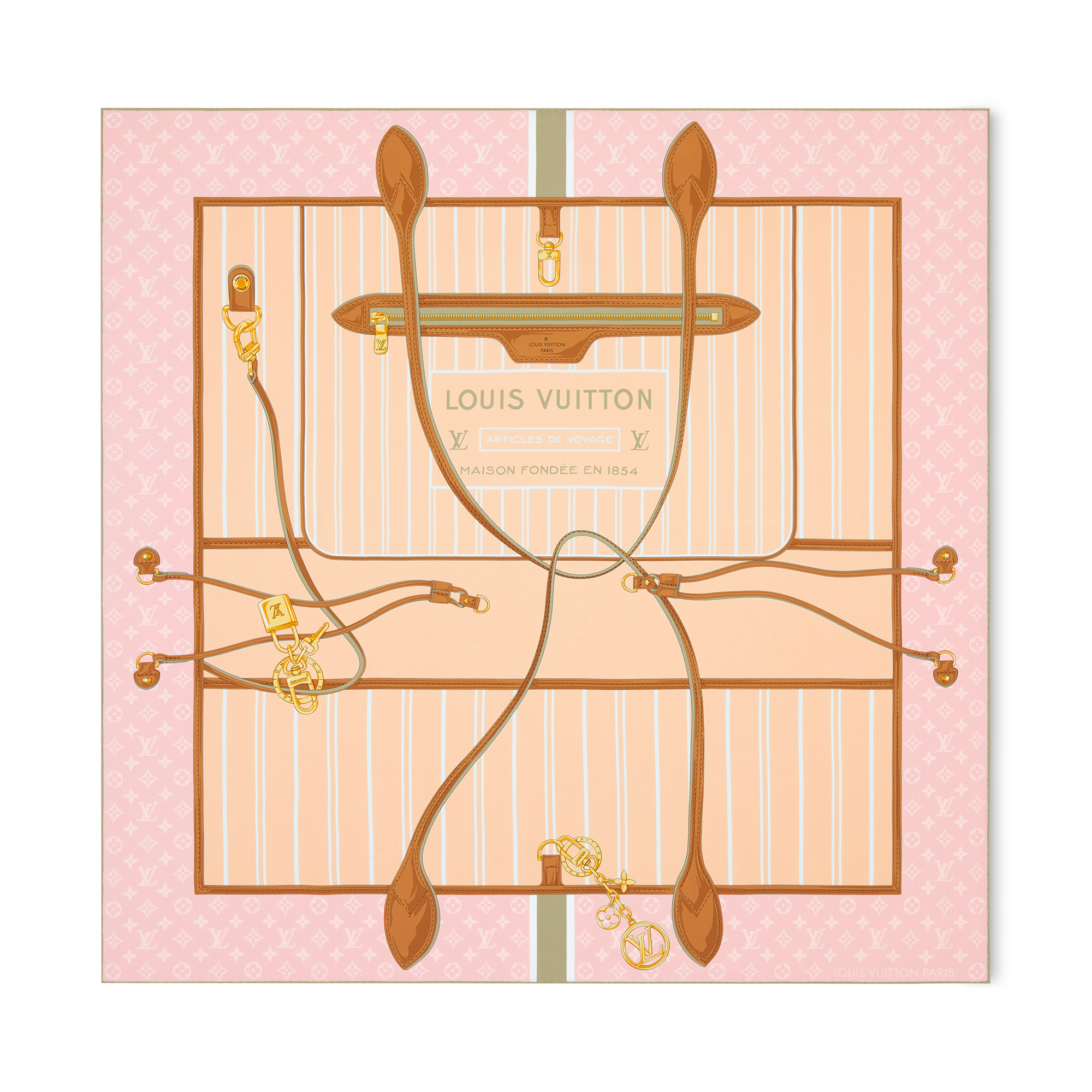 My Neverfull Square 90 S00 - Accessories | LOUIS VUITTON